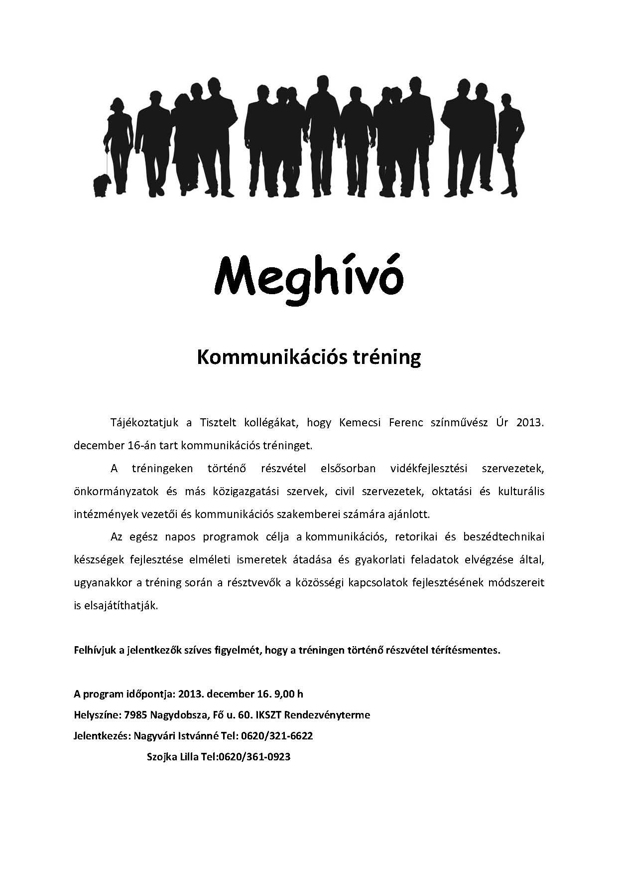 Kom tréning meghívó (1)