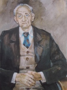Szirmayné Bayer Erzsébet festménye Dr. Vargha Károlyról